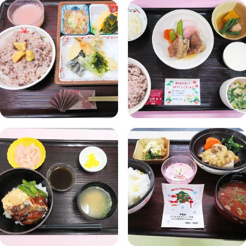 おいしい食事の提供を直営スタッフで